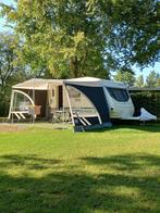 Zeer complete, nette caravan Chateau Calista 430TZF + mover, Caravans en Kamperen, Caravans, Chateau, Vast bed, Kachel, Treinzit