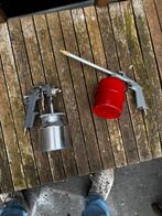Verfspuit & Zandstraal Compressor - Set, Doe-het-zelf en Verbouw, Ophalen, Zo goed als nieuw, Verfspuit of Verfpomp