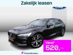 Volvo V60 2.0 B4 R-Design 200pk AUTOMAAT | ADAP CRUISE | HAA, Auto's, 4 cilinders, 1969 cc, Leder en Stof, Zwart