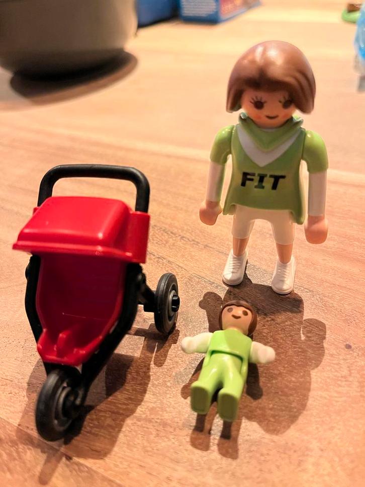 Playmobil 4697, 4744, 4756 - Moeder/Baby/Kind - Compleet, Kinderen en Baby's, Speelgoed | Playmobil, Zo goed als nieuw, Complete set