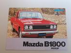 MZ 067 Mazda B1800 PickUp, folder, 1979, Ophalen of Verzenden, Zo goed als nieuw, Mazda