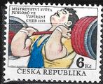 Ce 16 - 1993 - Ceska/WK Jeugd Gewichtheffen, Ophalen of Verzenden, Overige landen, Gestempeld