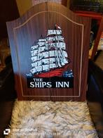 Dartbordkast 'The Ships Inn' met dartbord, Ophalen of Verzenden, Gebruikt, Dartbord