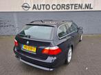 BMW 5 Serie Touring * Gereserveerd * 525i 218PK Automaat Exe, Achterwielaandrijving, Zwart, 2000 kg, Blauw