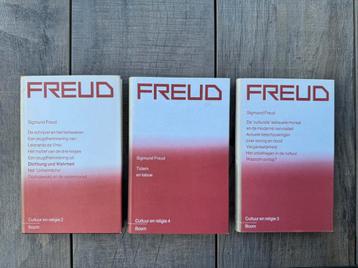 Freud boeken Cultuur en Religie 2,3 en 4 hardcover Boom beschikbaar voor biedingen