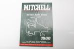 Mitchell service catalogus 1986 / service apres Vente / 956, Gebruikt, Ophalen of Verzenden, Molen