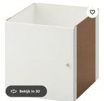 Kallax inzet wit 2x NIEUW, Doe-het-zelf en Verbouw, Kratten en Dozen, Doos, Ophalen of Verzenden, Minder dan 40 cm, Nieuw