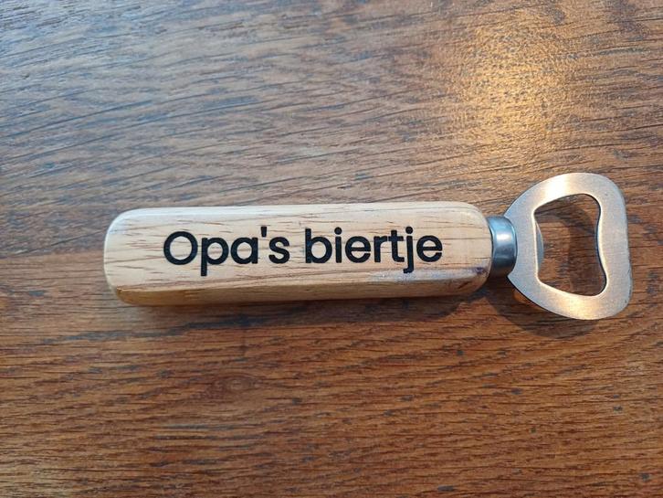 Gegraveerde Flesopener - Persoonlijk Cadeau!, Huis en Inrichting, Keuken | Keukenbenodigdheden, Ophalen of Verzenden