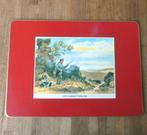 Jagers placemat "The Glorious Twelfth" broodplankje jacht, Huis en Inrichting, Ophalen of Verzenden, Gebruikt, Bord