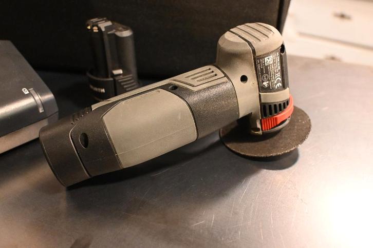 Wurth TG 12-A Slijpmachine + 2 Accu's + Oplader, Auto diversen, Autogereedschap, Gebruikt, Ophalen of Verzenden