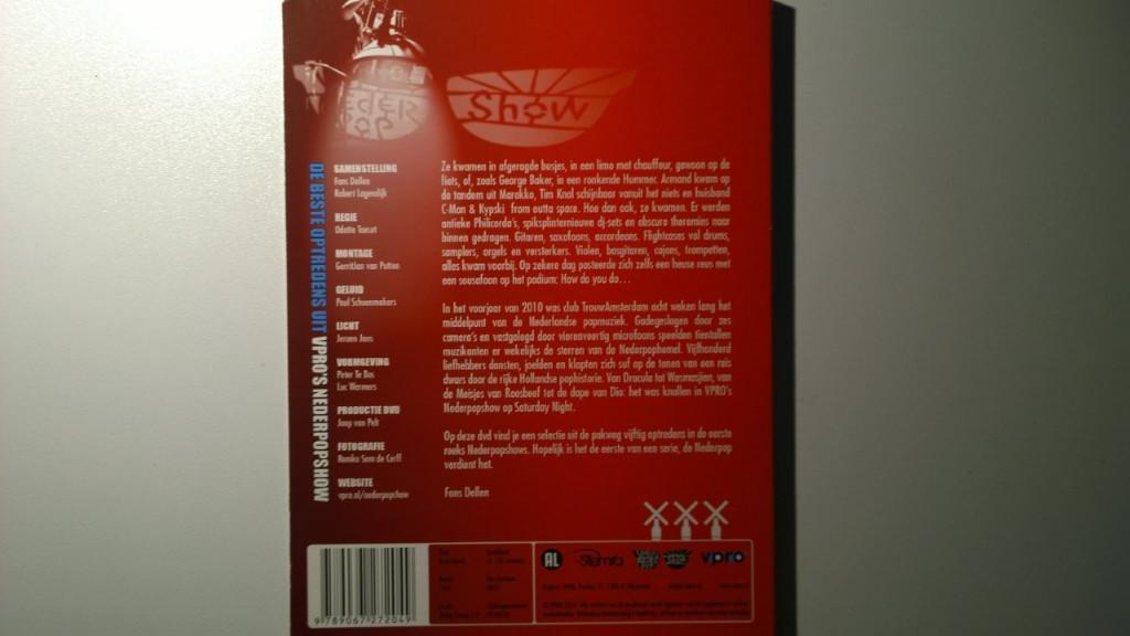 De Beste Optredens Uit VPRO's Nederpopshow (DVD), Alle leeftijden, Ophalen of Verzenden, Zo goed als nieuw, Muziek en Concerten