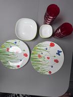 Campingservies Mepal Flow Fields of Flower, Caravans en Kamperen, Ophalen, Gebruikt