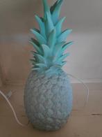 Lamp design ananas kunststof mooi licht groen en blauw, Kunststof, Design, Ophalen of Verzenden, Zo goed als nieuw