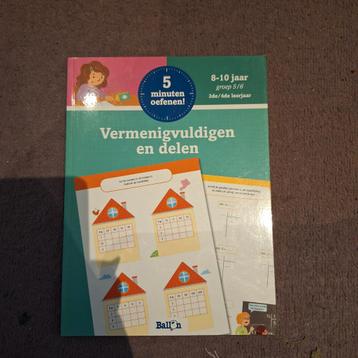 Rekenboek Vermenigvuldigen en Delen beschikbaar voor biedingen