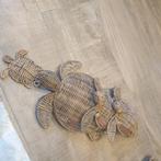 Riviera maison turtle,s/ schilpad 4 stuks, Ophalen, Rond, Hout