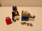 Playmobil 4761 stewardess met kar compleet., Ophalen of Verzenden, Zo goed als nieuw, Complete set