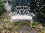 Antieke Tuinbank Gietijzer Frans Brocante, Ophalen, Gebruikt, Metaal