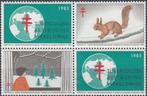 Nederland - 1983 - Tuberculose-Zegels - Kerst - Eekhoorn, Verzenden, Na 1940, Postfris