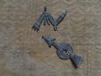 2 Gan bronzen hangers, Burkina Faso, Ivoorkust, Lobi, Verzenden