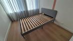 Slattum 140x200 cm Bed (licht grijs), Huis en Inrichting, Slaapkamer | Bedden, Ophalen, Tweepersoons, 140 cm, Zo goed als nieuw