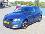 Volkswagen Polo 1.0 TSi 5D 95pk Edition, Airco,Cruise,Tr.Hk., Auto's, Voorwielaandrijving, Stof, 95 pk, Blauw