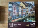Puzzel jigsaw Alsace region Frankrijk 500 stukjes, Ophalen, 500 t/m 1500 stukjes, Zo goed als nieuw, Legpuzzel