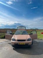 Honda Civic 1.5 I LS Vtec-e 1997 beige, Auto's, Voorwielaandrijving, 1493 cc, 4 cilinders, Origineel Nederlands
