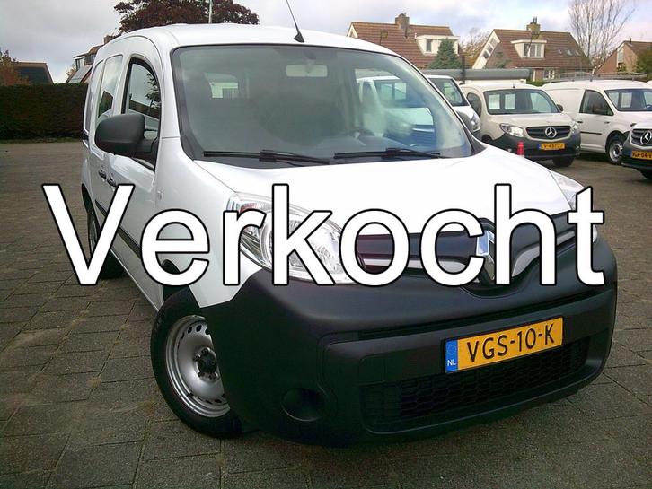 Renault Kangoo 1.5 Blue dCi 80 Comfort VOORZIEN VAN AIRCO+CR, Auto's, Bestelauto's, Bedrijf, Te koop, ABS, Airconditioning, Alarm