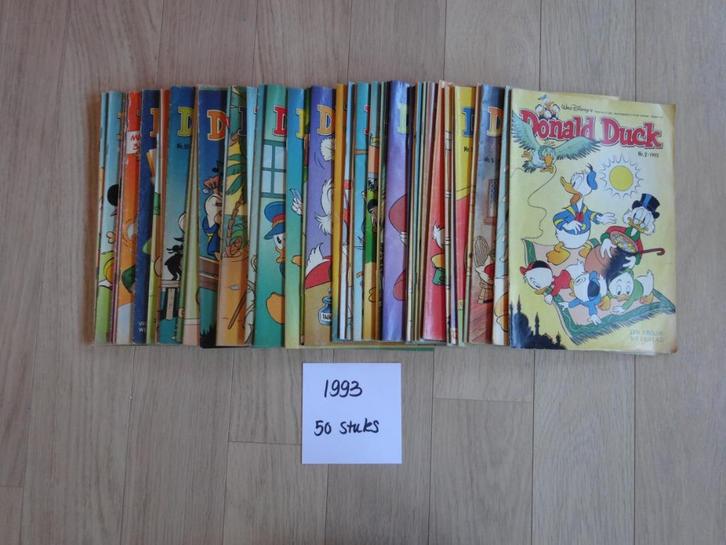 Donald Duck jaargang 1993 – 50 st, Boeken, Stripboeken, Zo goed als nieuw, Complete serie of reeks, Ophalen of Verzenden