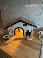 Houten kerststal, Ophalen, Nieuw