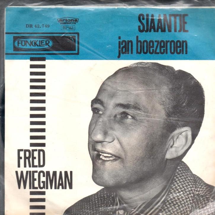 Fred Wiegman: Sjaantje, Cd's en Dvd's, Vinyl Singles, Gebruikt, Single, Nederlandstalig, 7 inch, Verzenden