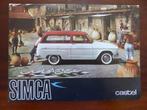 Simca Aronde Castel Chatelaine etc. brochure 1959, Verzenden, Gelezen, Overige merken