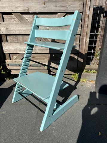 Triptrapstoel blauw beschikbaar voor biedingen