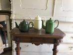 3 emaille koffiekannen koffiepotten, Ophalen of Verzenden
