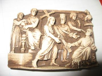 Plaquette De Veroordeling van Christus beschikbaar voor biedingen
