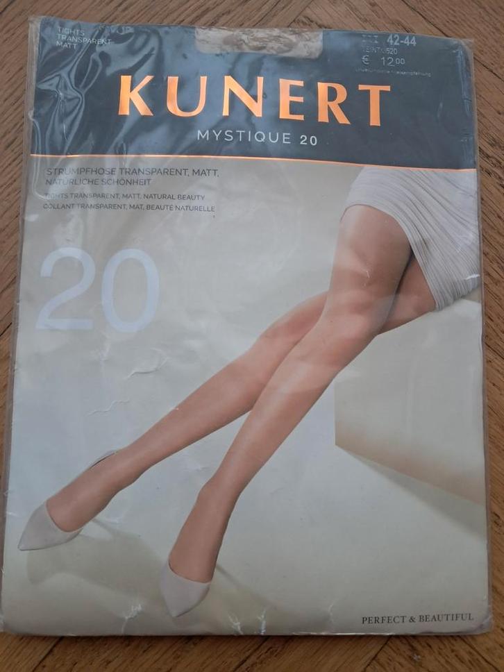 Kunert mystique 20 panty 42-44 teint, Kleding | Dames, Leggings, Maillots en Panty's, Nieuw, Panty, Overige maten, Zwart, Ophalen of Verzenden
