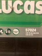 Lucas  accu 12v 70ah, Ophalen, Gebruikt