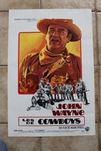 filmaffiche John Wayne The Cowboys 1972 filmposter, Verzamelen, Ophalen of Verzenden, A1 t/m A3, Zo goed als nieuw, Rechthoekig Staand