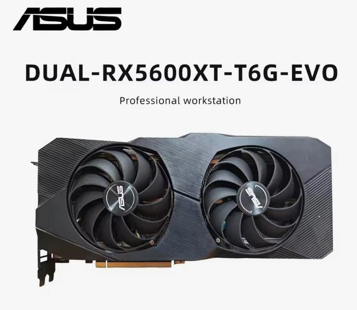 AMD Radeon RX 5600 XT 6GB GDDR6 Videokaart, Computers en Software, Videokaarten, Gebruikt, AMD, PCI-Express 4.0, GDDR6, HDMI, DisplayPort