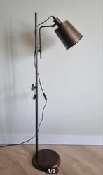 Vloerlamp Brons/Bruin, Huis en Inrichting, Lampen | Vloerlampen, Ophalen, Zo goed als nieuw, Metaal, 100 tot 150 cm