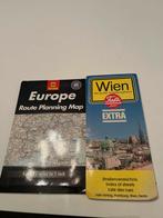 Landkaarten Europa & Wenen, Boeken, Atlassen en Landkaarten, 1800 tot 2000, Europa Overig, Ophalen of Verzenden, Landkaart