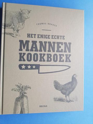 Het enige echte mannen kookboek -  Thomas Krause beschikbaar voor biedingen