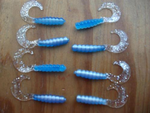 8 stuks kunstaas twisters / roofvis twisters /baars twisters, Watersport en Boten, Hengelsport | Algemeen, Nieuw, Kunstaas, Ophalen of Verzenden