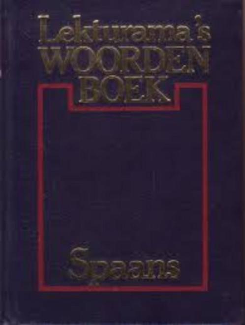 Lekturama's Woordenboek Spaans, Boeken, Taal | Spaans, Zo goed als nieuw, Non-fictie, Ophalen of Verzenden