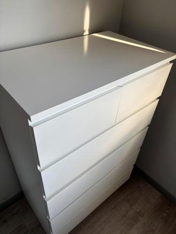 Malm Ladekast Ikea wit 80x123cm - afbeelding 3