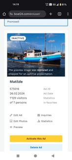 Woonschip mathilde, Eén persoon