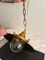 Scheepslamp koper, Huis en Inrichting, Lampen | Hanglampen, Ophalen of Verzenden, Zo goed als nieuw, Minder dan 50 cm