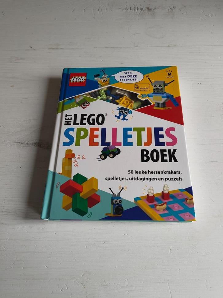 Het LEGO spelletjes boek a, Boeken, Kinderboeken | Jeugd | onder 10 jaar, Zo goed als nieuw, Non-fictie, Ophalen of Verzenden