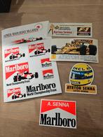 Formule 1 Ayrton Senna stickers, Ophalen of Verzenden, Zo goed als nieuw, Formule 1
