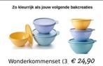 Tupperware wonderkommen, Huis en Inrichting, Keuken | Tupperware, Nieuw, Schaal, Ophalen of Verzenden
